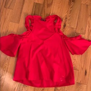 Red cold shoulder too